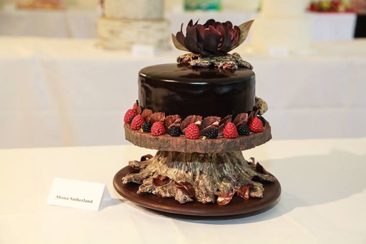WINNING CAKE at Scottish Baking Awards, Mar Hall, Glasgow, 28th September 2014